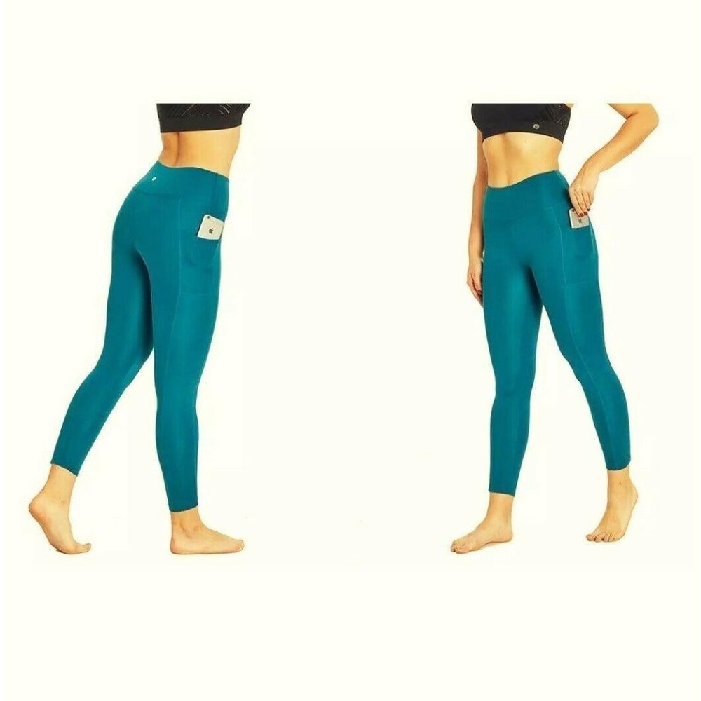 Bally Total Fitness  High Rise Ankle Legging